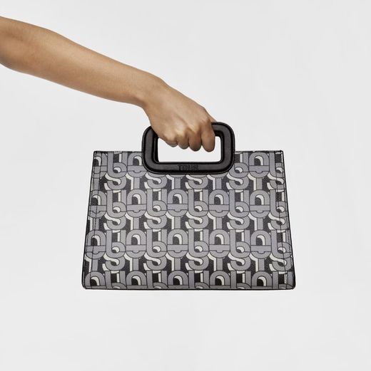 Tous Amaya Manifesto Schwarzer mittelgroßer Shopper