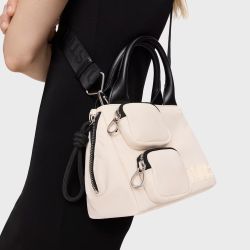 Petit sac cabas spacieux beige Tous