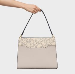 Shopper Tous Kaos Ikon Farbe Taupe
