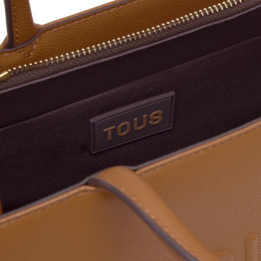 Mittelgroße Tous Brenda Shoppertasche, kamelfarben