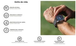 Smartwatch 50037/1 Lotus plateado de hombre con correa de regalo