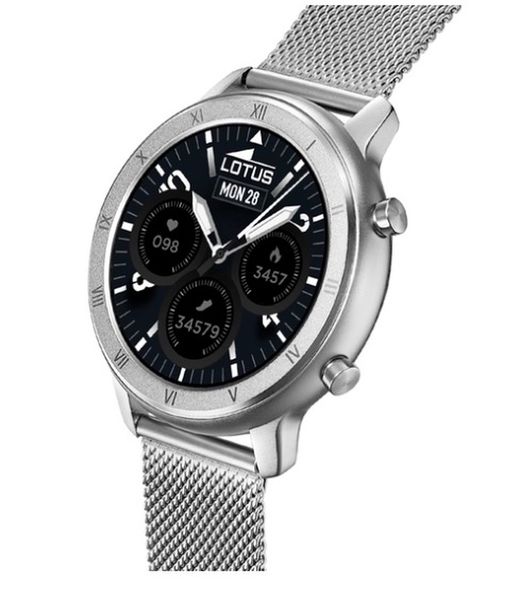 Smartwatch 50037/1 Lotus plateado de hombre con correa de regalo