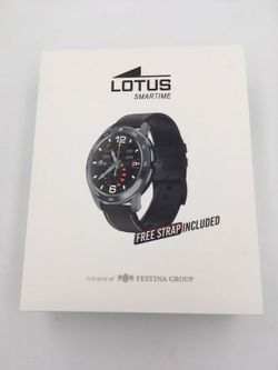 Smartwatch 50037/1 Lotus plateado de hombre con correa de regalo