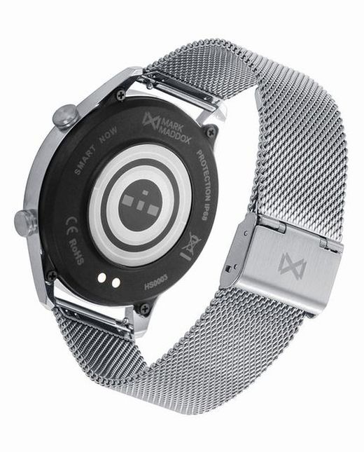 Viceroy Herren-Smartwatch aus Stahl und Geschenkband