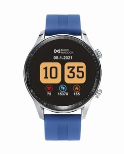 Viceroy Herren-Smartwatch aus Stahl und Geschenkband