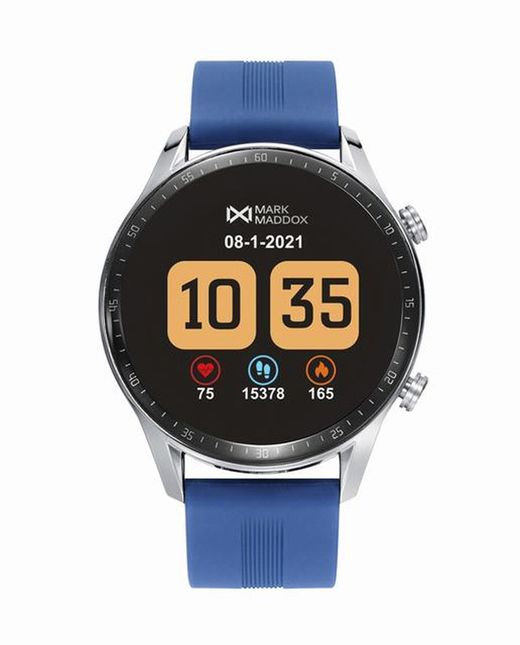 Viceroy Herren-Smartwatch aus Stahl und Geschenkband