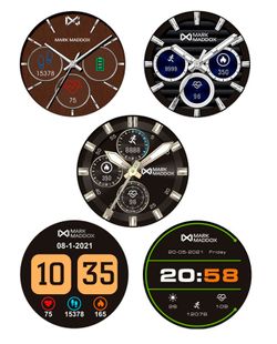 Viceroy Herren-Smartwatch aus Stahl und Geschenkband