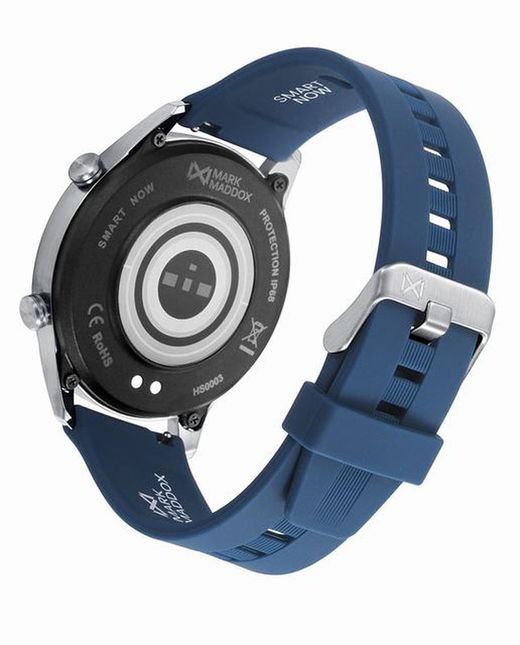 Viceroy Herren-Smartwatch aus Stahl und Geschenkband