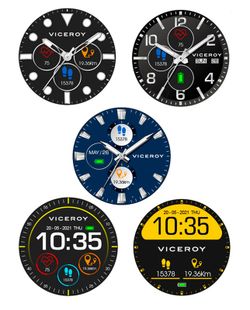 Smartwatch Viceroy azul con personalizacion de esfera