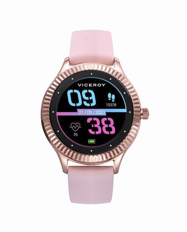 Reloj Smart Pro 41119-70 Viceroy cuadrado rosado + Correa Extra — Miralles  Arévalo Joyeros