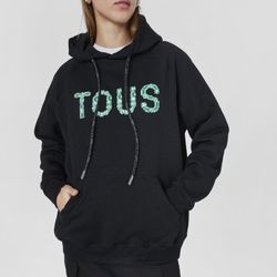 Sudadera Tous Logo Gemstones Turquesa