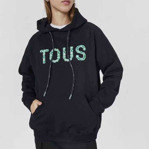 Sudadera Tous Logo Gemstones Turquesa