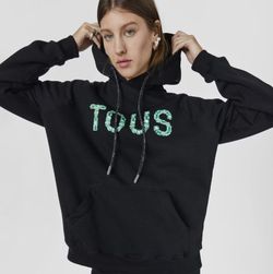 Sudadera Tous Logo Gemstones Turquesa