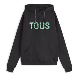Sudadera Tous Logo Gemstones Turquesa