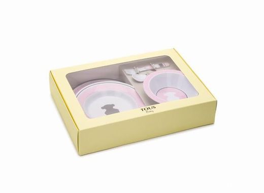 Vaisselle Tous Baby Feding Rose